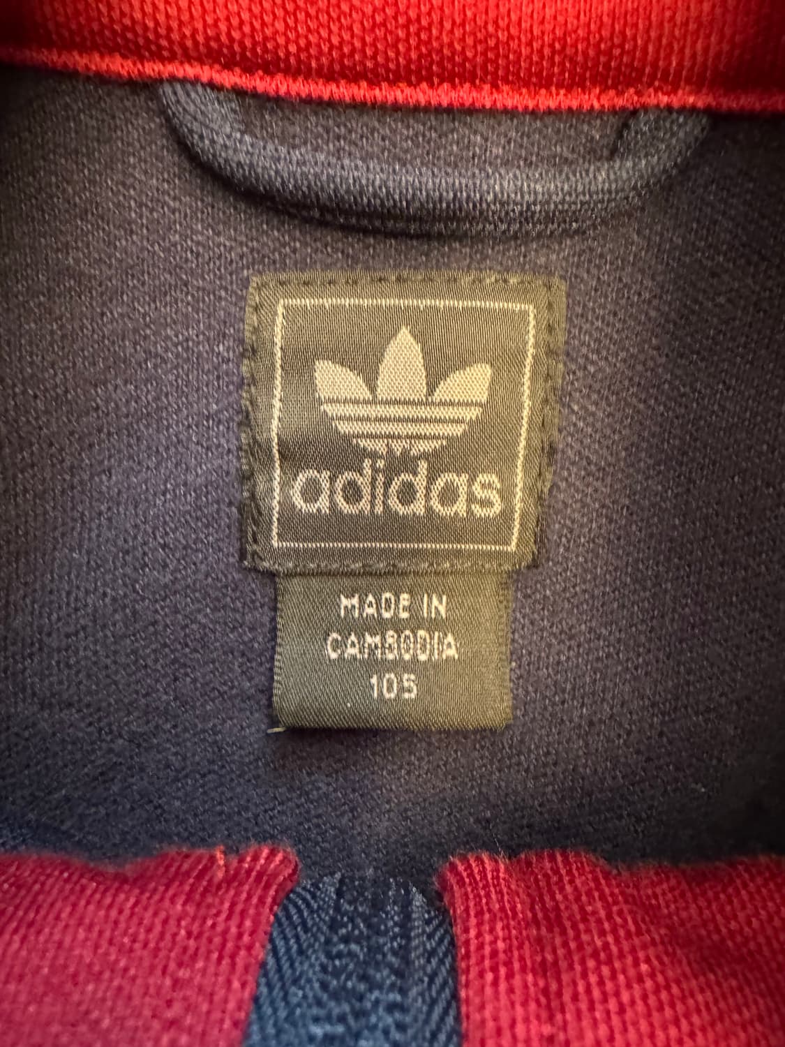 아디다스 베켄바우어 버건디 트랙져지 대장급 처분 상품이미지3