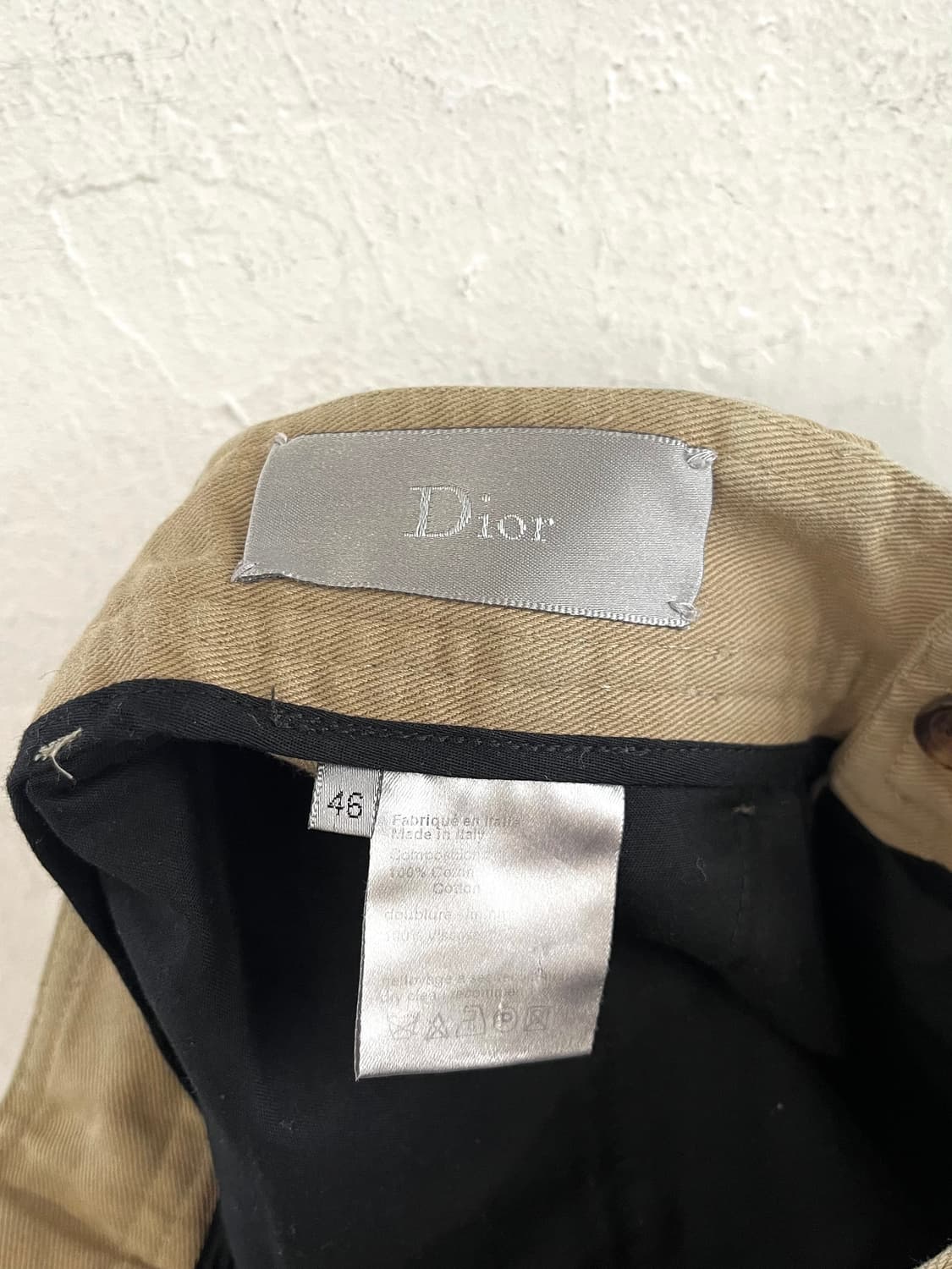 디올 옴므 06FW 에디 슬리먼 웨스턴 플레어 팬츠 상품이미지5