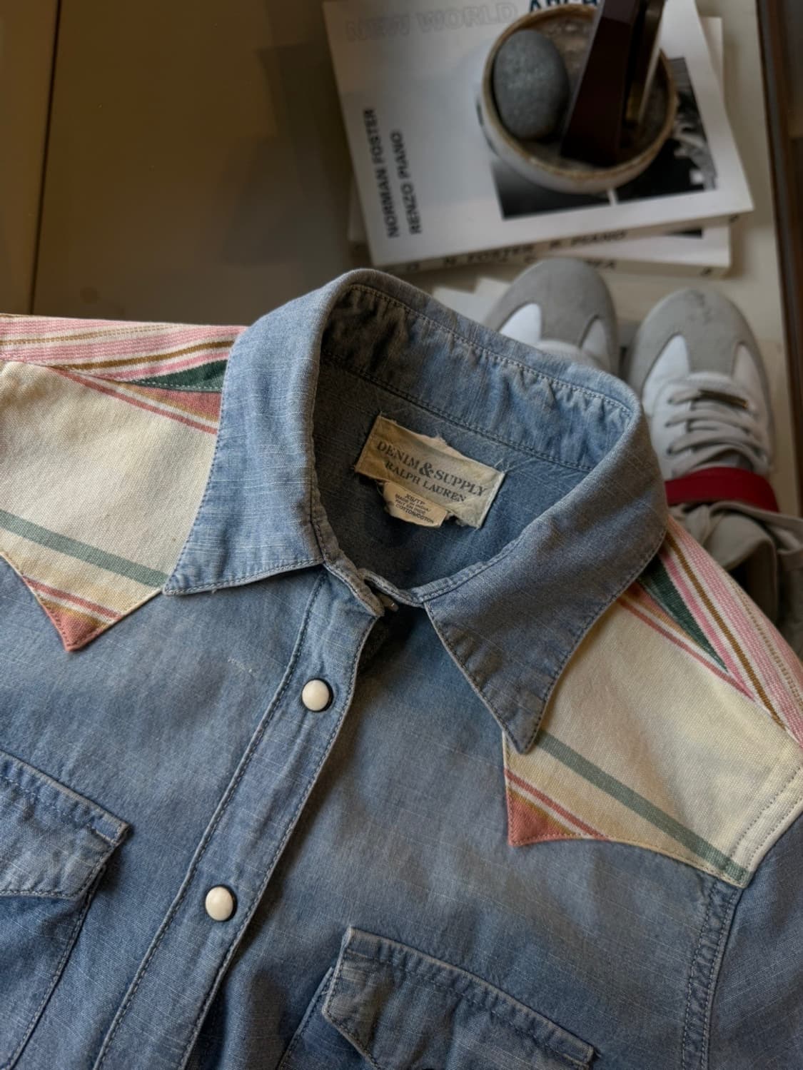 랄프로렌 데님서플라이 데님 셔츠 44~55 상품이미지8