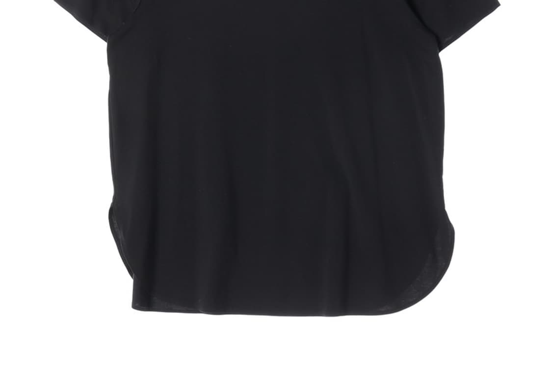 유니클로 에어리즘 블랙 V넥 반팔 티셔츠 S 상품이미지4