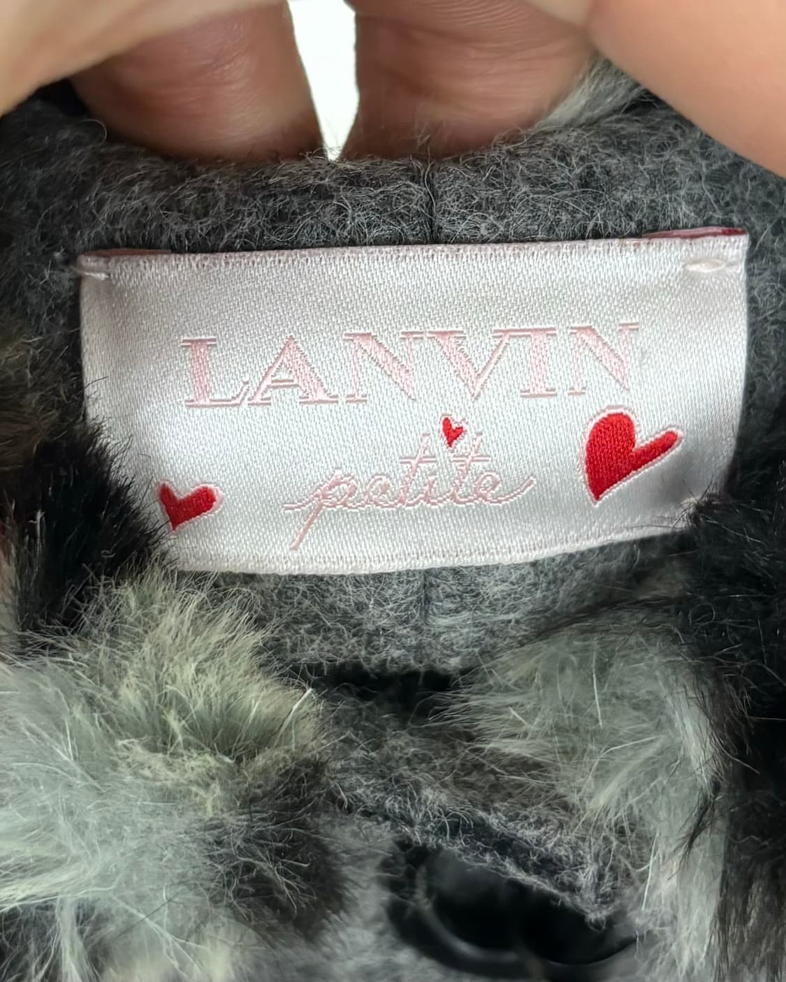 랑방 그레이 커스프 트리밍 울 코트 자켓 상품이미지7