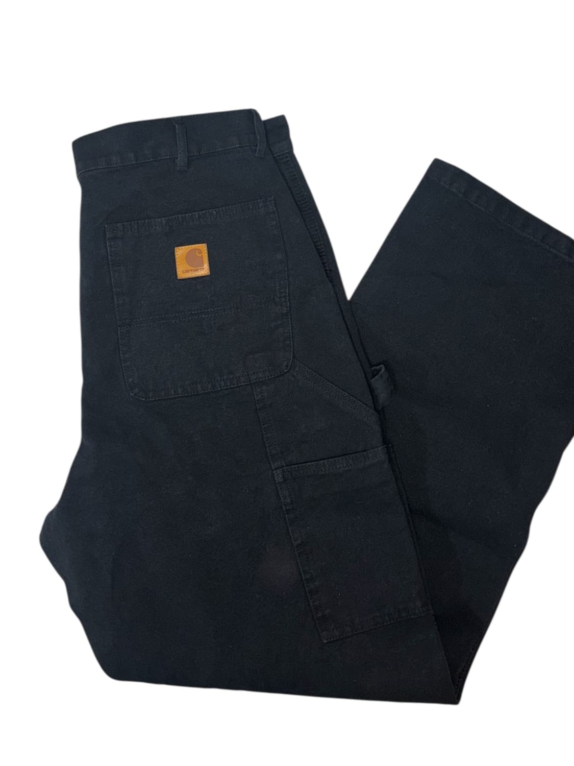 칼하트 카펜터 싱글니 b11 블랙 워크팬츠 상품이미지1