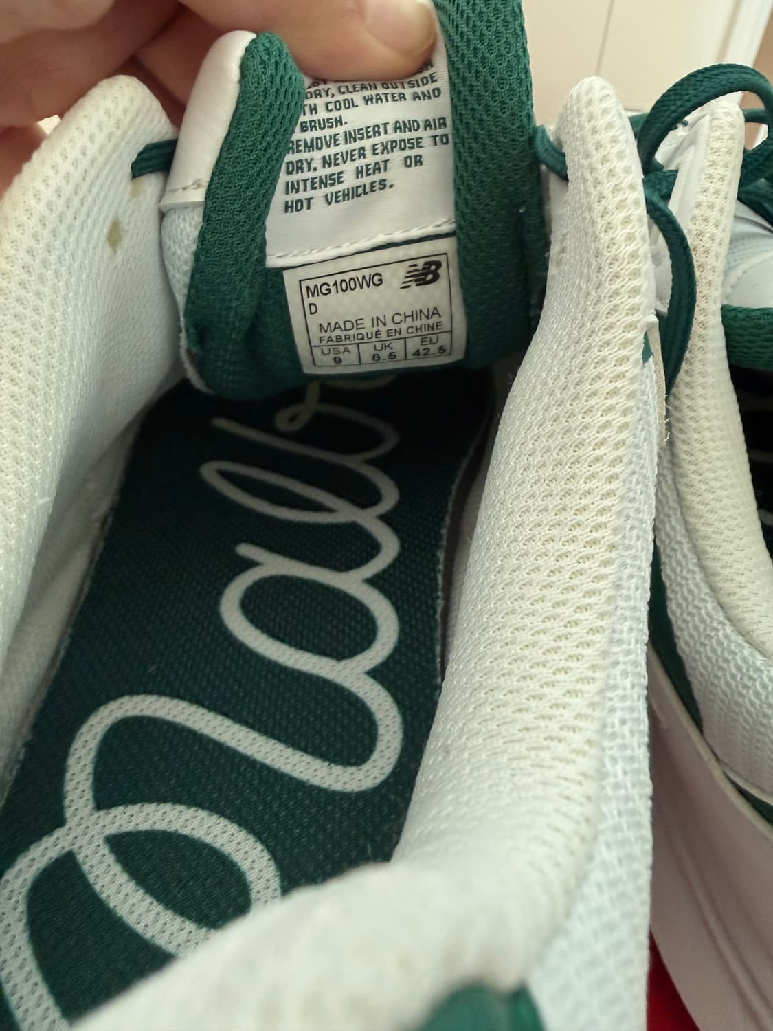 뉴발란스 말본 MG100WG 골프화 270 상품이미지5