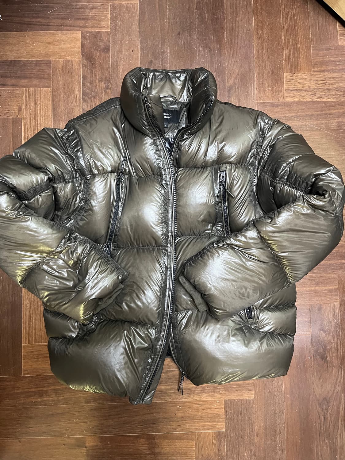 무탠다드 시티 레저 더블포켓 패딩 L 상품이미지1