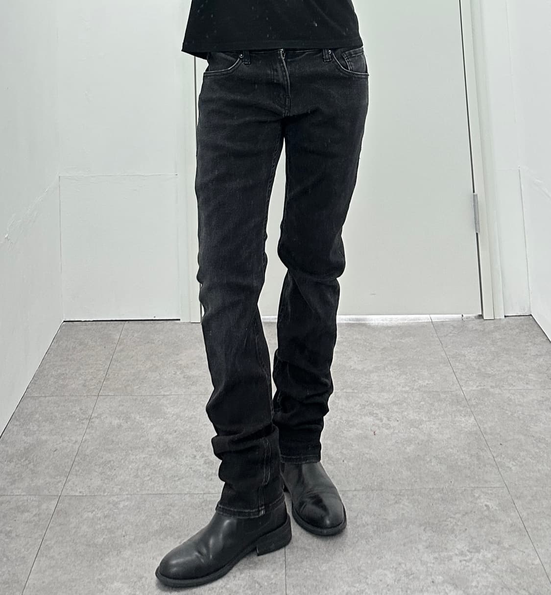 Buckaroo back patch black jeans  상품이미지1