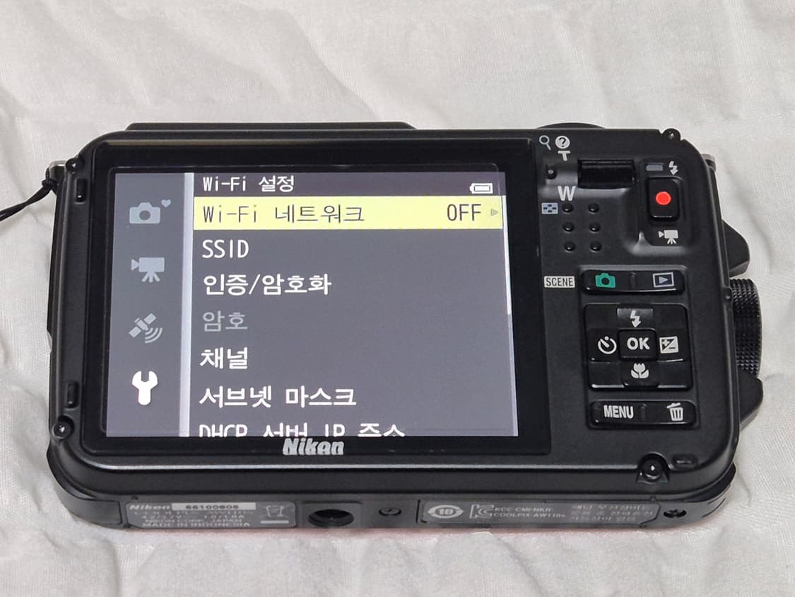 ​[A급/Wi-Fi] 니콘 쿨픽스 AW110s 오렌지 🧡 배터리 2개 상품이미지3