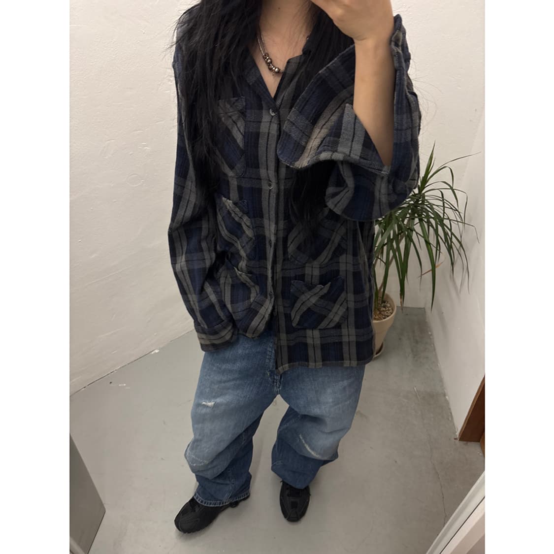 SOUTH2 WEST8 6 Pocket Plaid Twill Shirt 상품이미지5