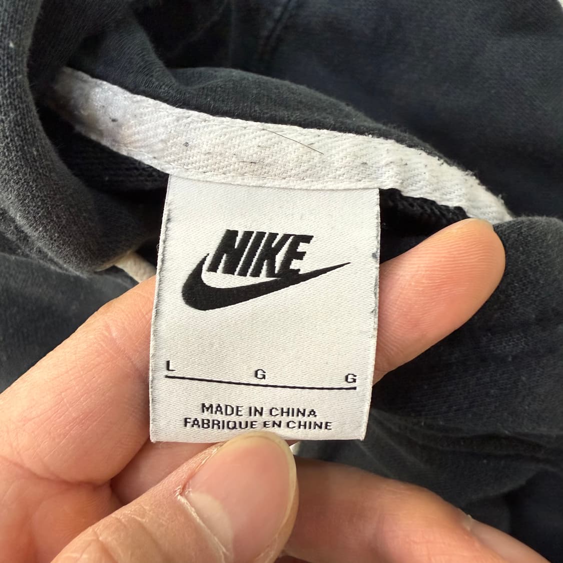 [L] 나이키 플라워 자수 후드티 1230T1 상품이미지3