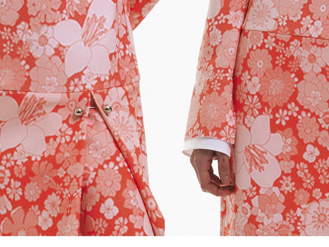 Yuppie Flower Dress (Orange) 상품이미지3