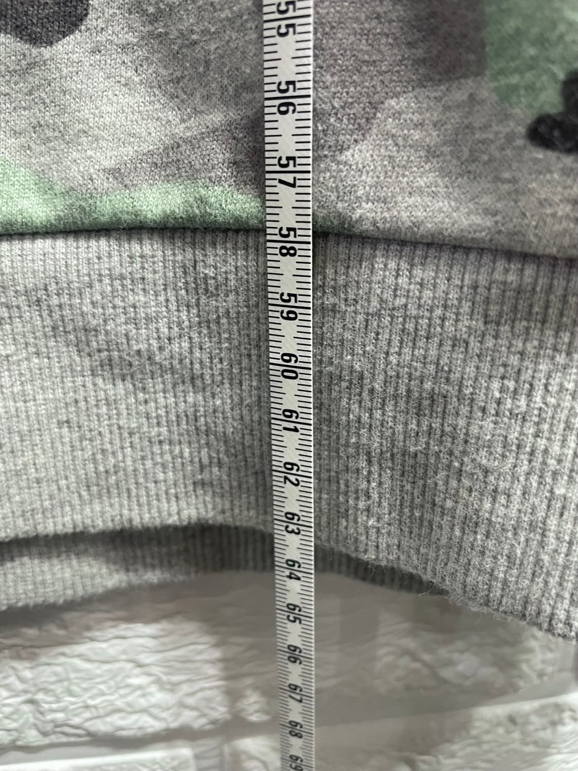 코오롱스포츠 카모맨투맨 95 면100% 상품이미지6