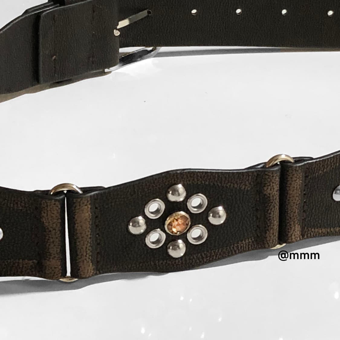 [Unisex] 잼스톤2 빈티지 웨스턴 벨트 상품이미지4