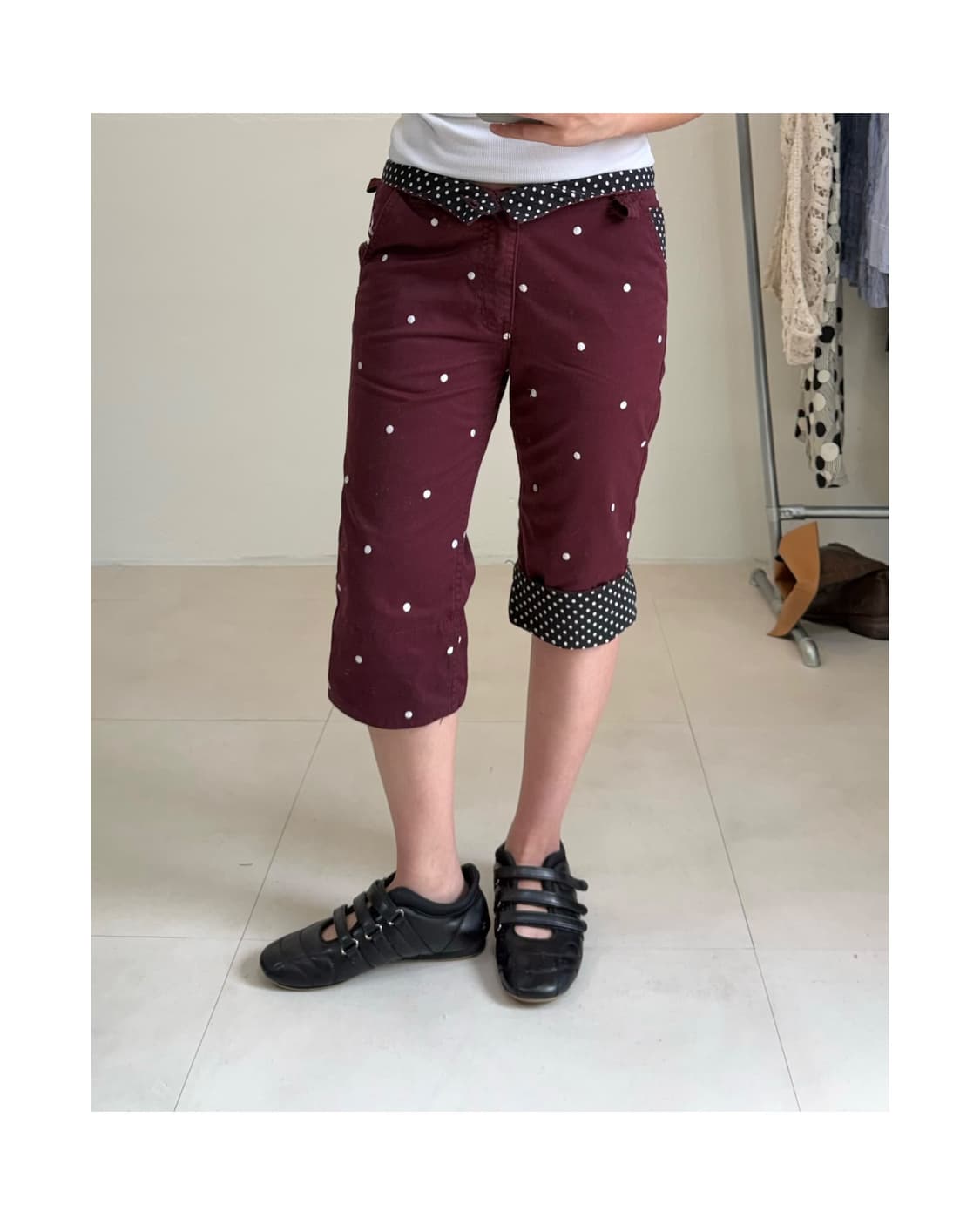 Halham 도트 팬츠 상품이미지4