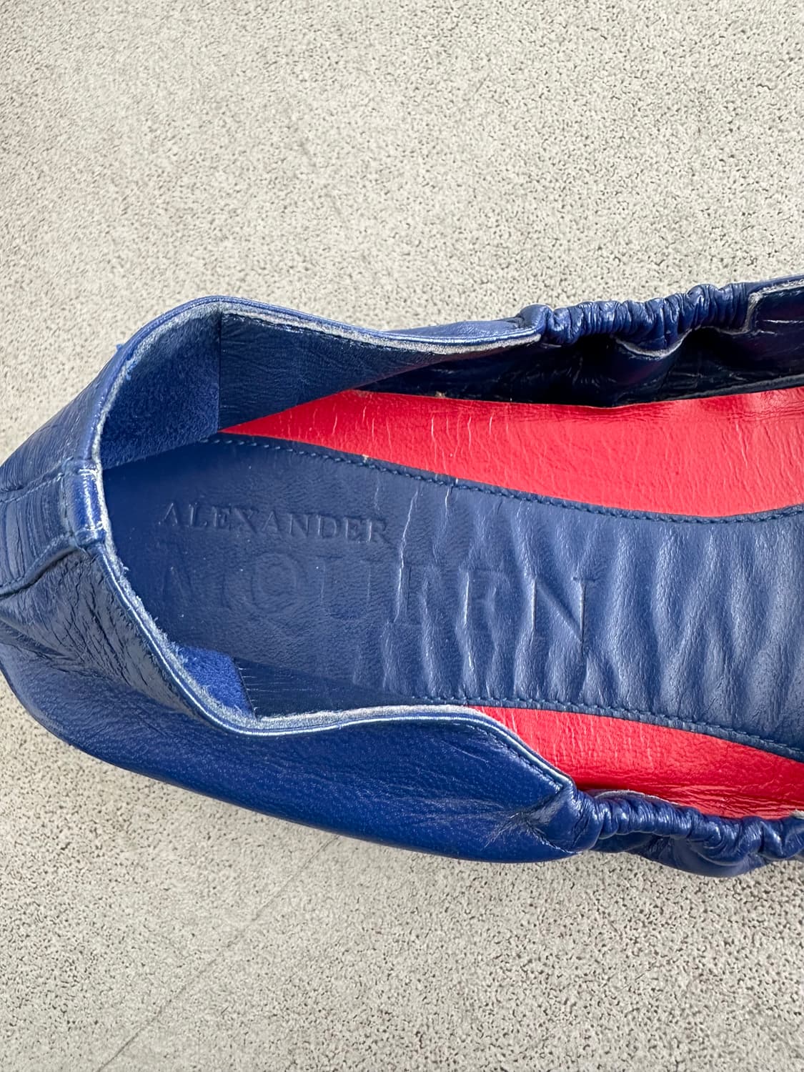 알렉산더 맥퀸 유니온잭 플랫슈즈 상품이미지7