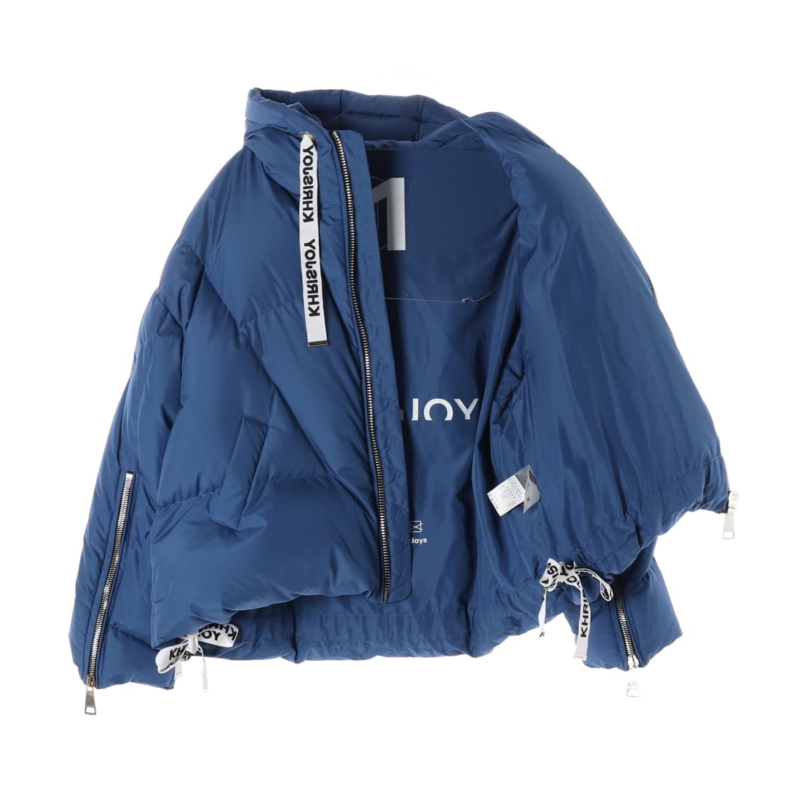 크리스조이 구스다운 아이코닉 푸퍼 재킷 숏 패딩 점퍼 블루
 상품이미지2