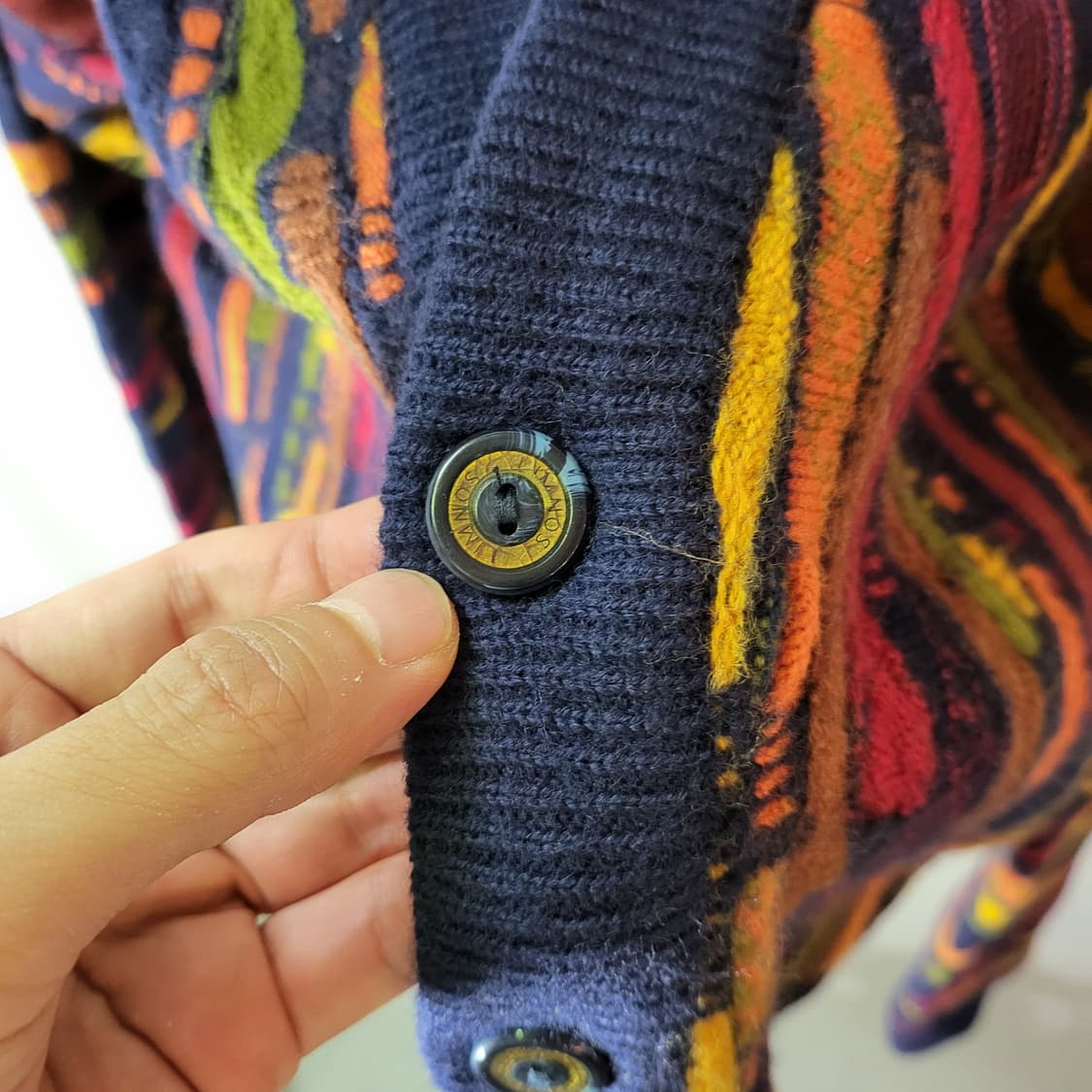 림노스 케이블 카디건 (L) 상품이미지5