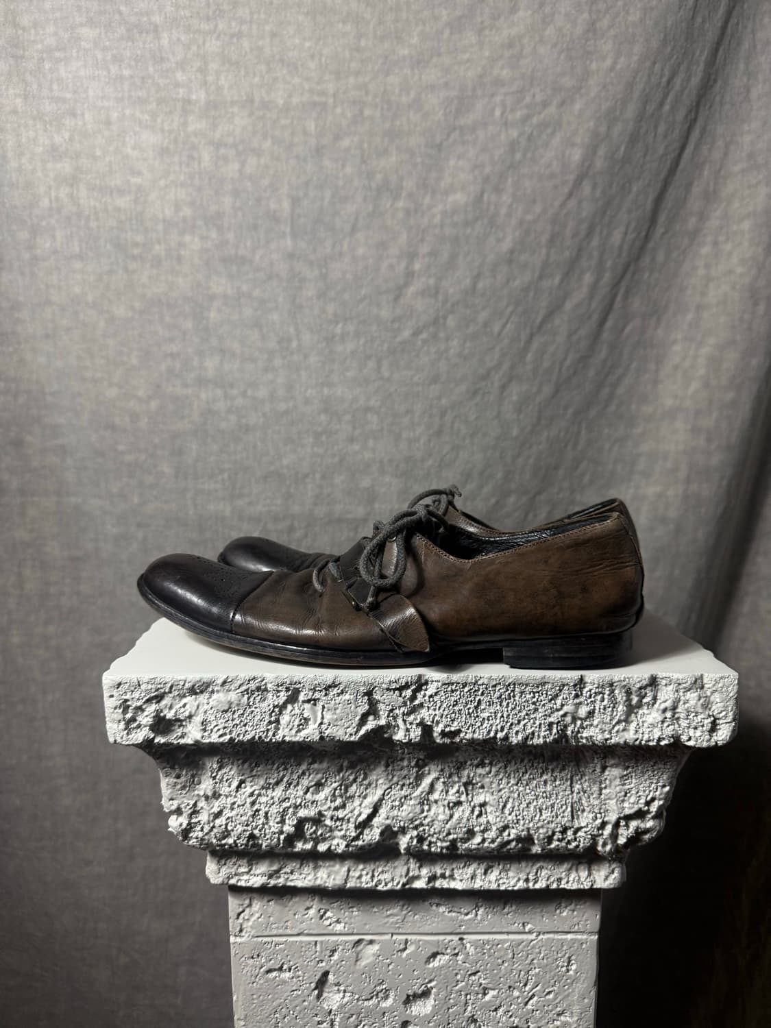 Alfredo Bannister Distressed Strap Oxfor 상품이미지5