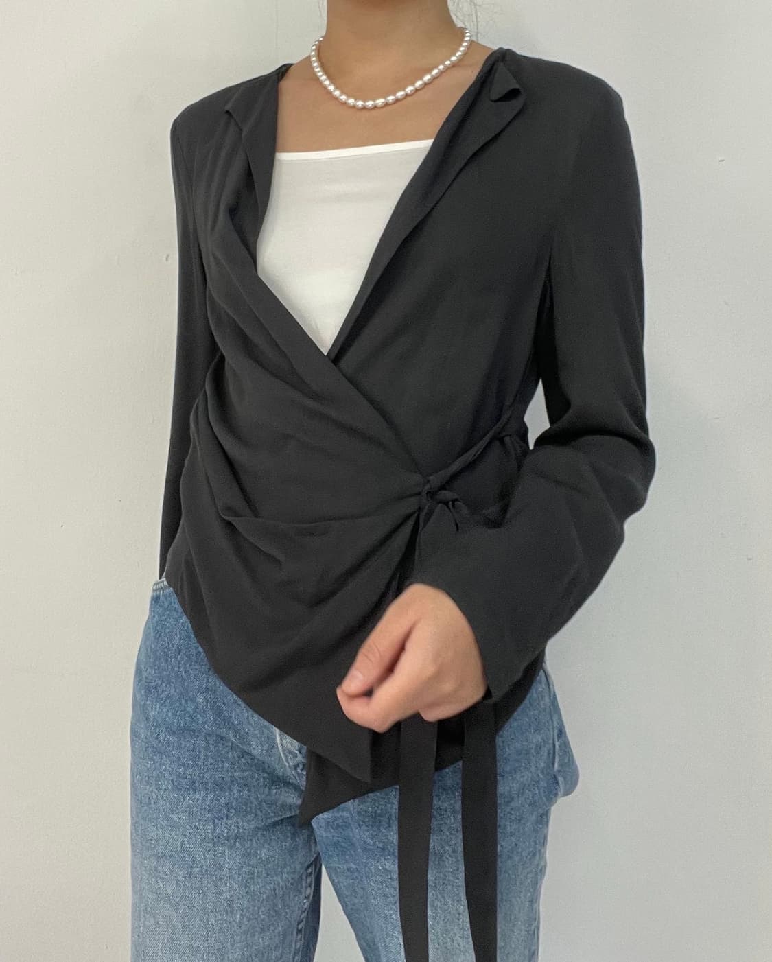 마르니 랩 블라우스 상품이미지1