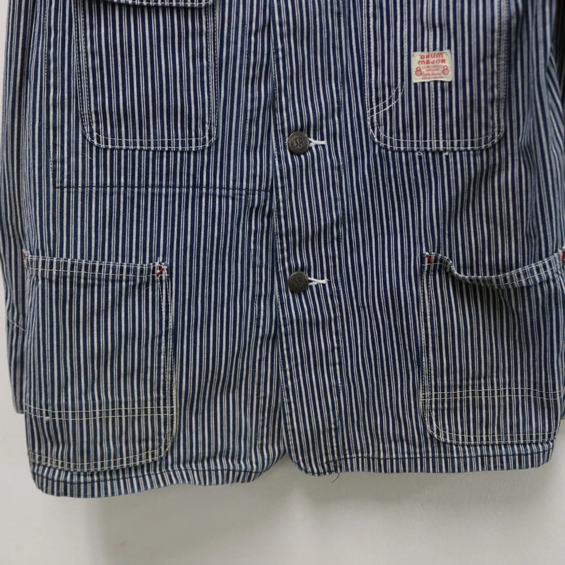 DRUM MAJOR UNION MADE 스트라이프 자켓 58409 상품이미지6