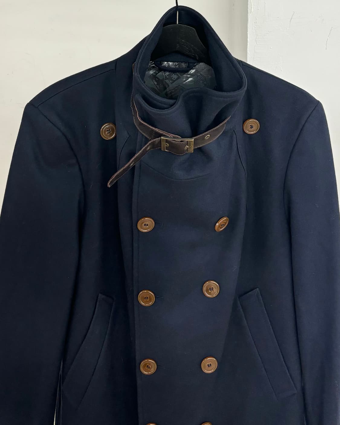 비비안 웨스트우드 네이비 울 피코트 상품이미지2