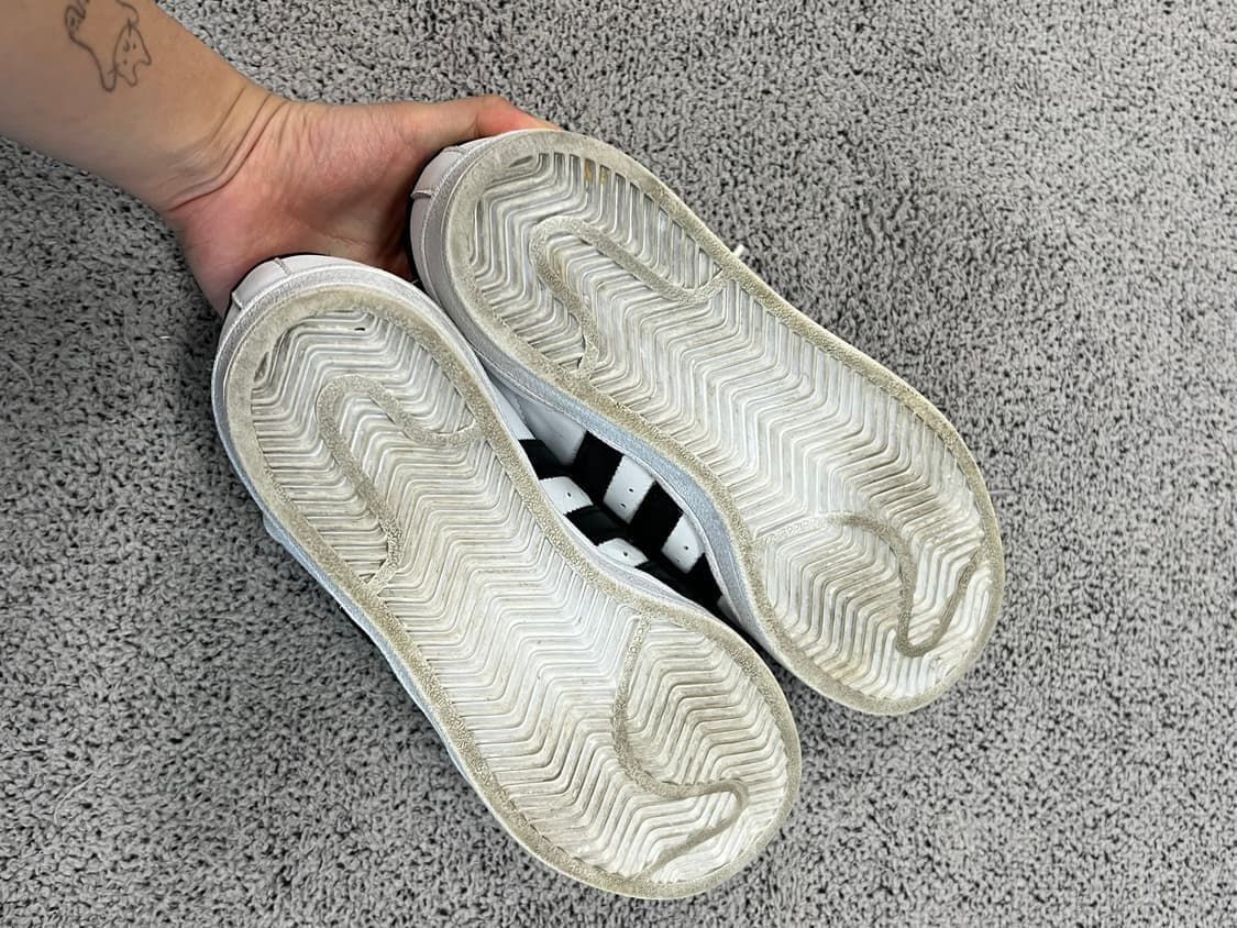 (220) 아디다스 슈퍼스타 파운데이션 흰검 상품이미지5