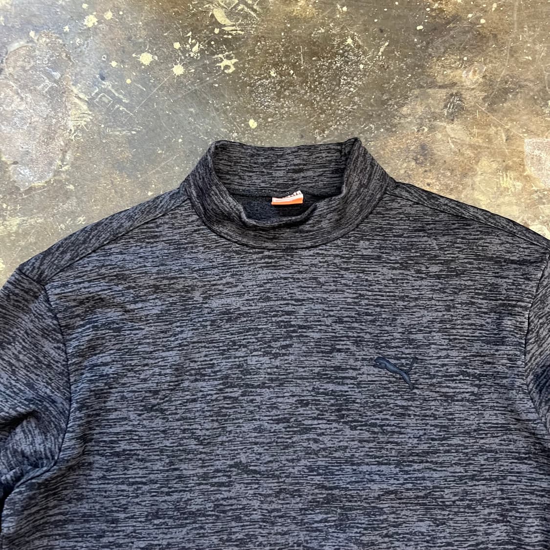 L) 푸마 기모 터틀넥 티셔츠 모크넥 티셔츠 상품이미지2