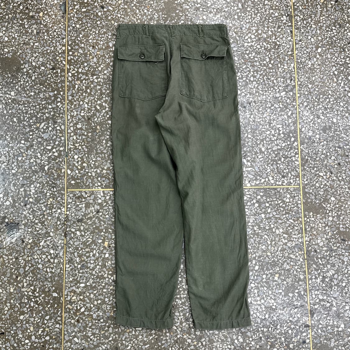 70s 미군 OG-107 퍼티그 팬츠 34 상품이미지2