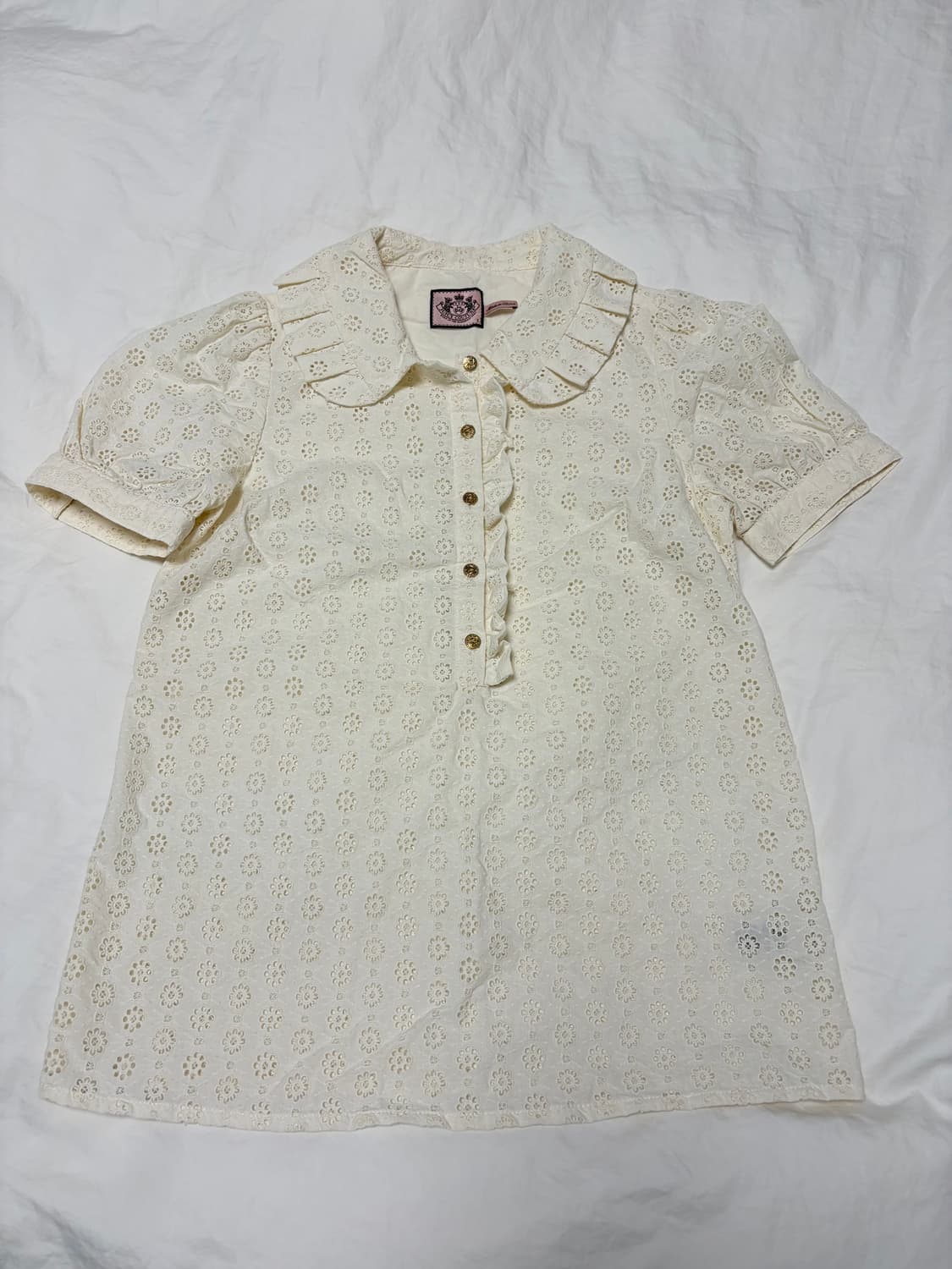 쥬시꾸뛰르 면블라우스 상품이미지1