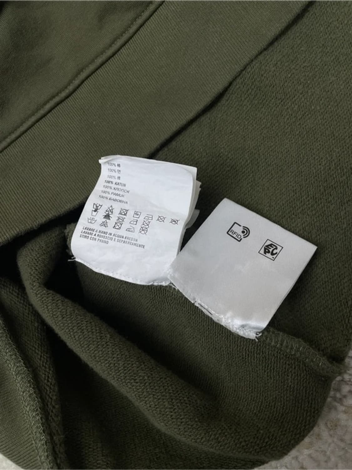 [S] 미우미우 클럽 로고 스웻셔츠 맨투맨 크루넥 상품이미지5