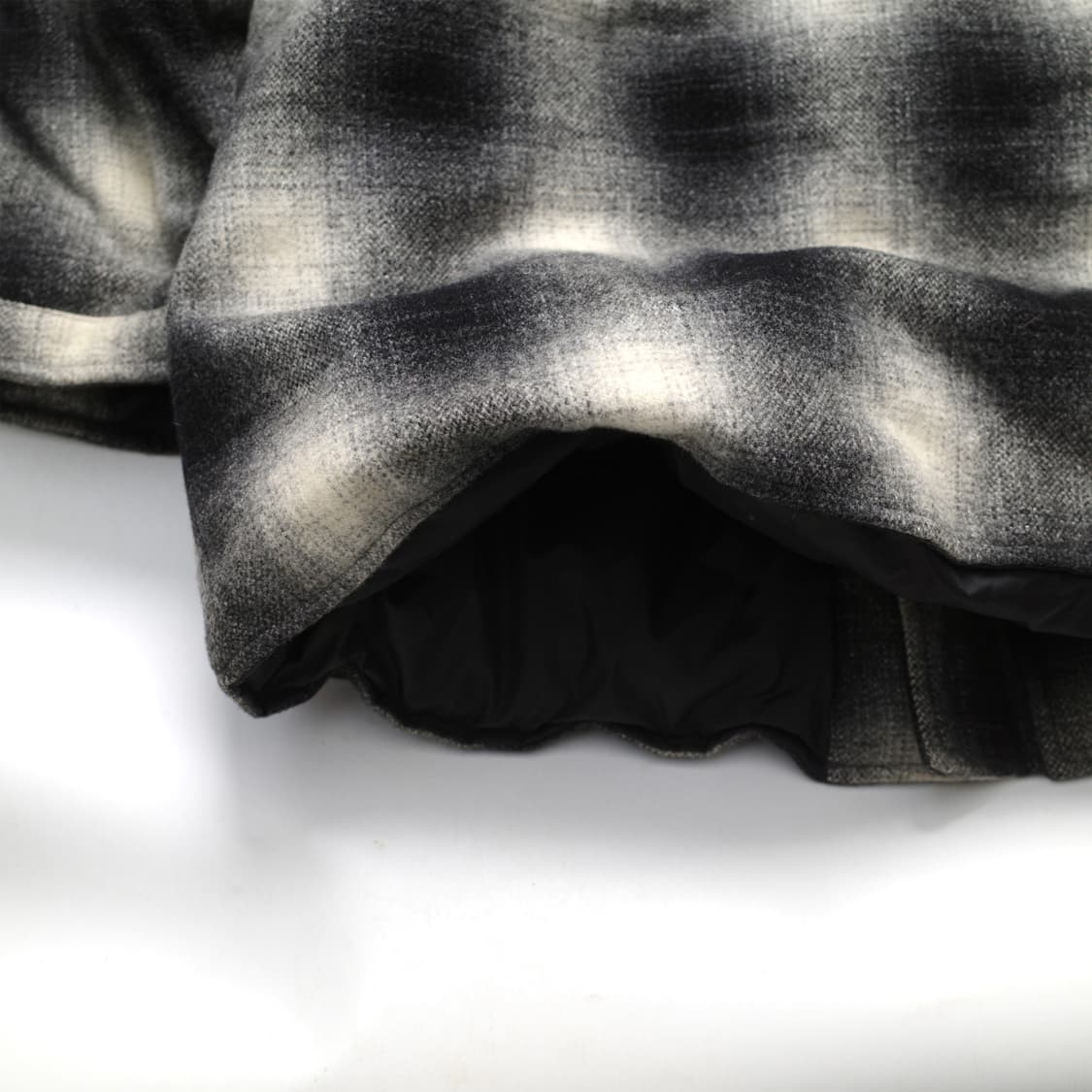 2000's Polo Jeans Ombre Plaid Down Parka 상품이미지6