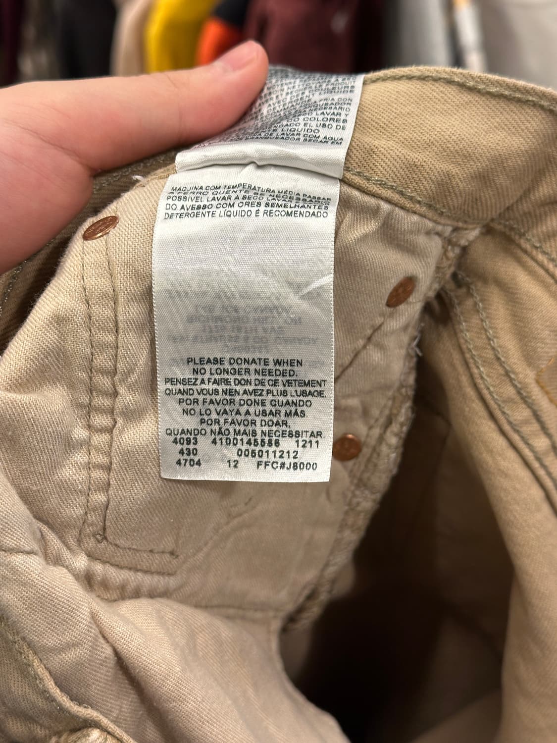 리바이스 501 W32 L30 상품이미지7