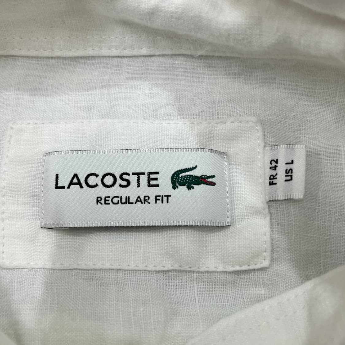 [100-105] 라코스테 린넨 셔츠 상품이미지3
