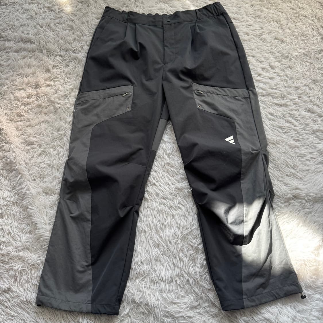 ADIDAS 일본빈티지 나일론 와이드팬츠 아디다스 나일론팬츠 xxl 상품이미지2