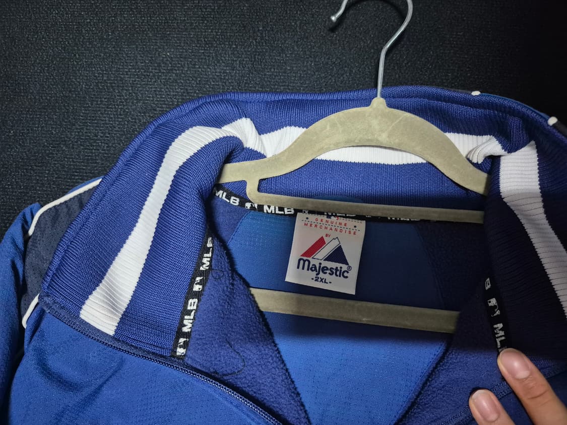 마제스틱 X LA 다저스 덕아웃 오왼 자켓 2XL 상품이미지4