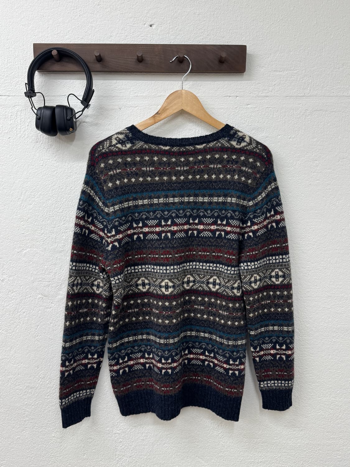 프릭스 스토어 페어아일 브이넥 니트(T57) 상품이미지2