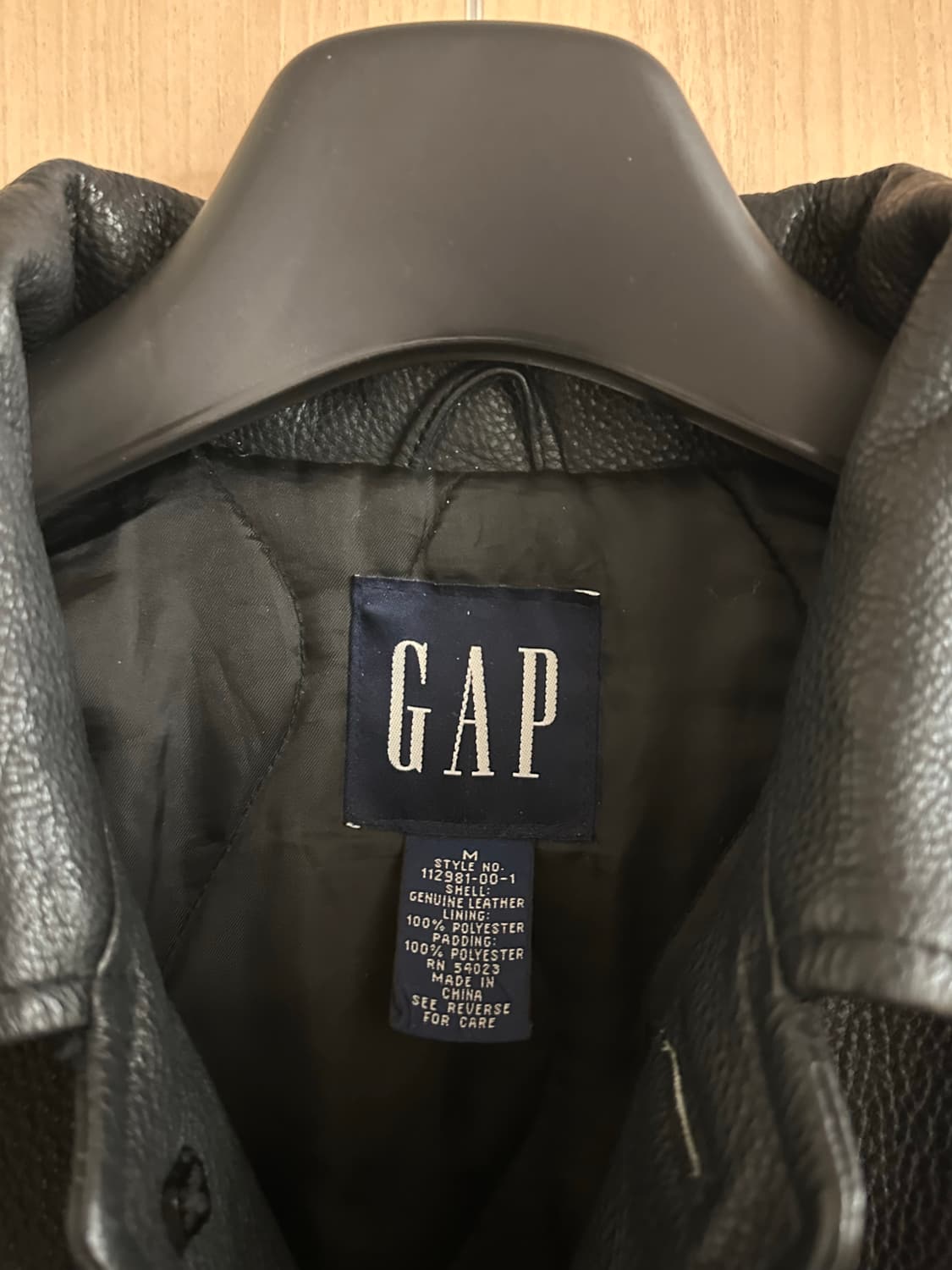 올드갭 카코트 블랙 M 상품이미지3