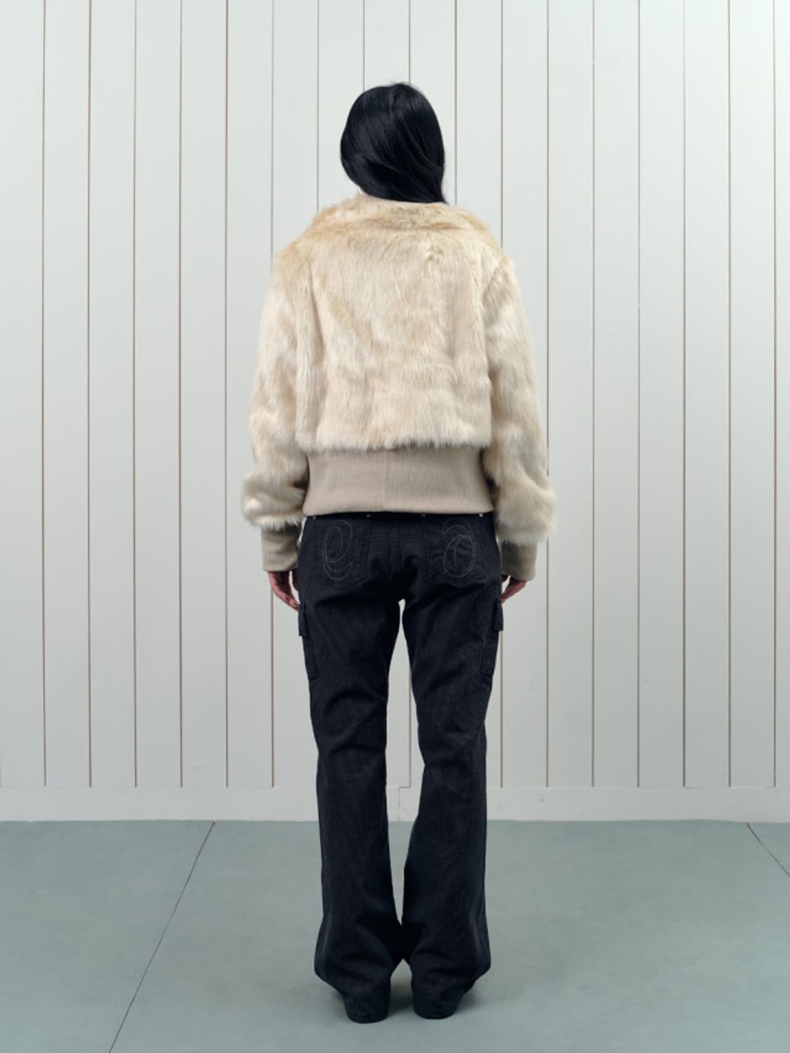 애즈온 퍼 자켓 상품이미지3