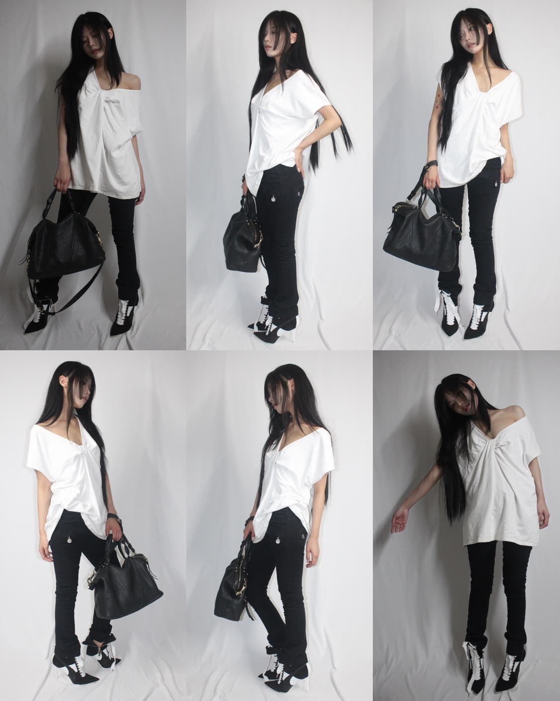 twist white maxi BOX top 상품이미지9