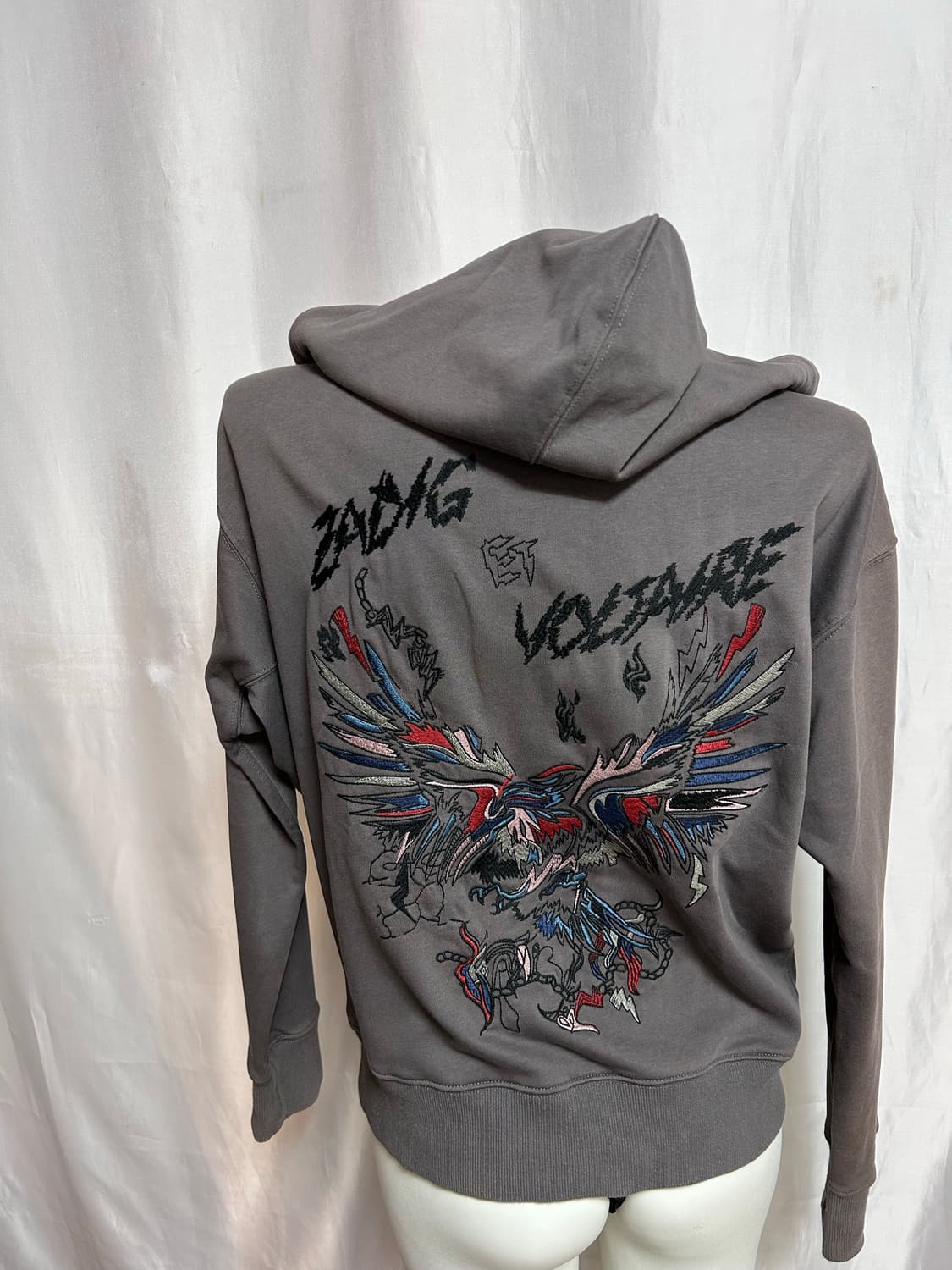 Zadig&Voltaire back detailed hood zip-up 상품이미지4