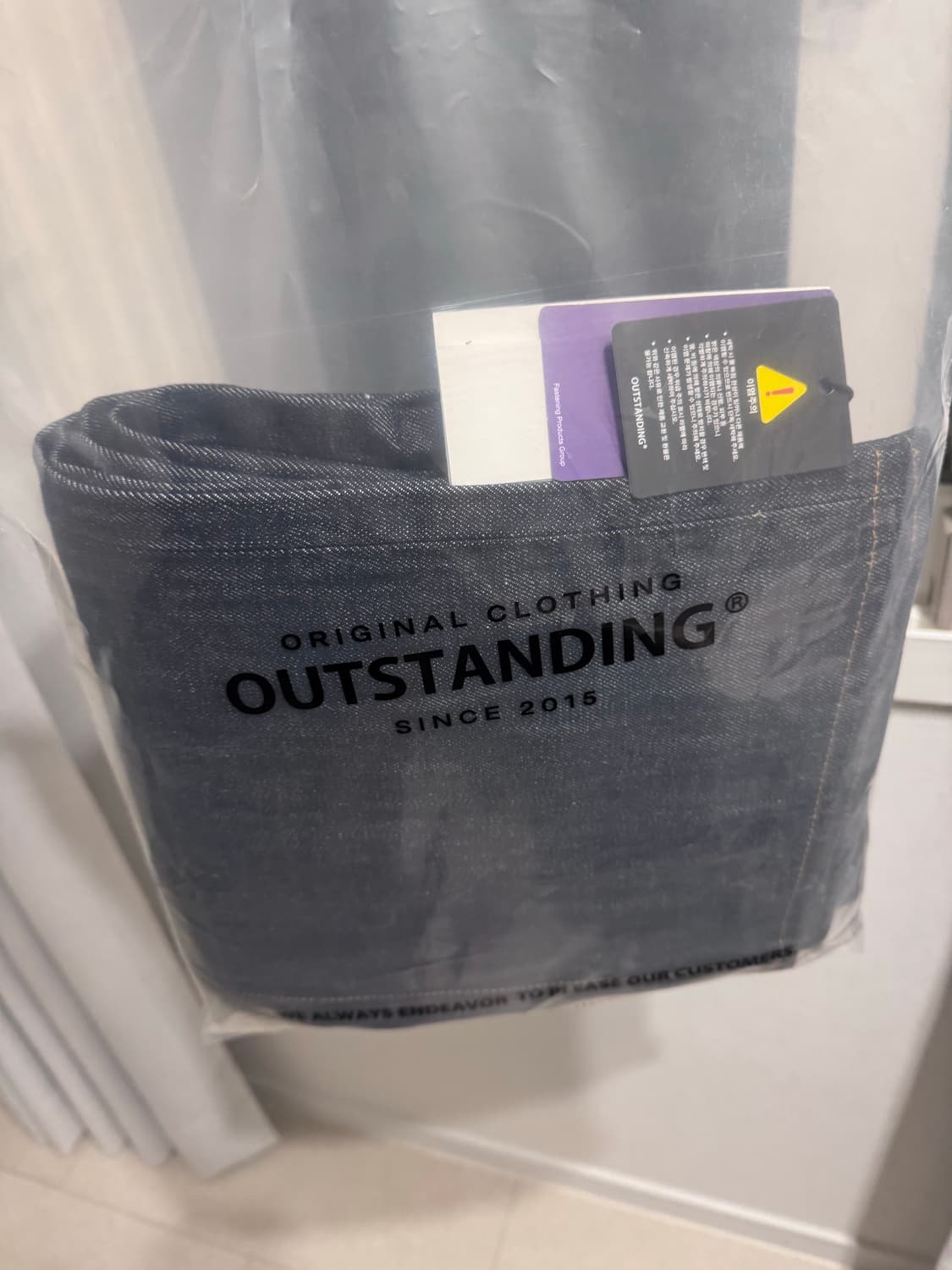 아웃스탠딩 셀비지데님 새제품 상품이미지3