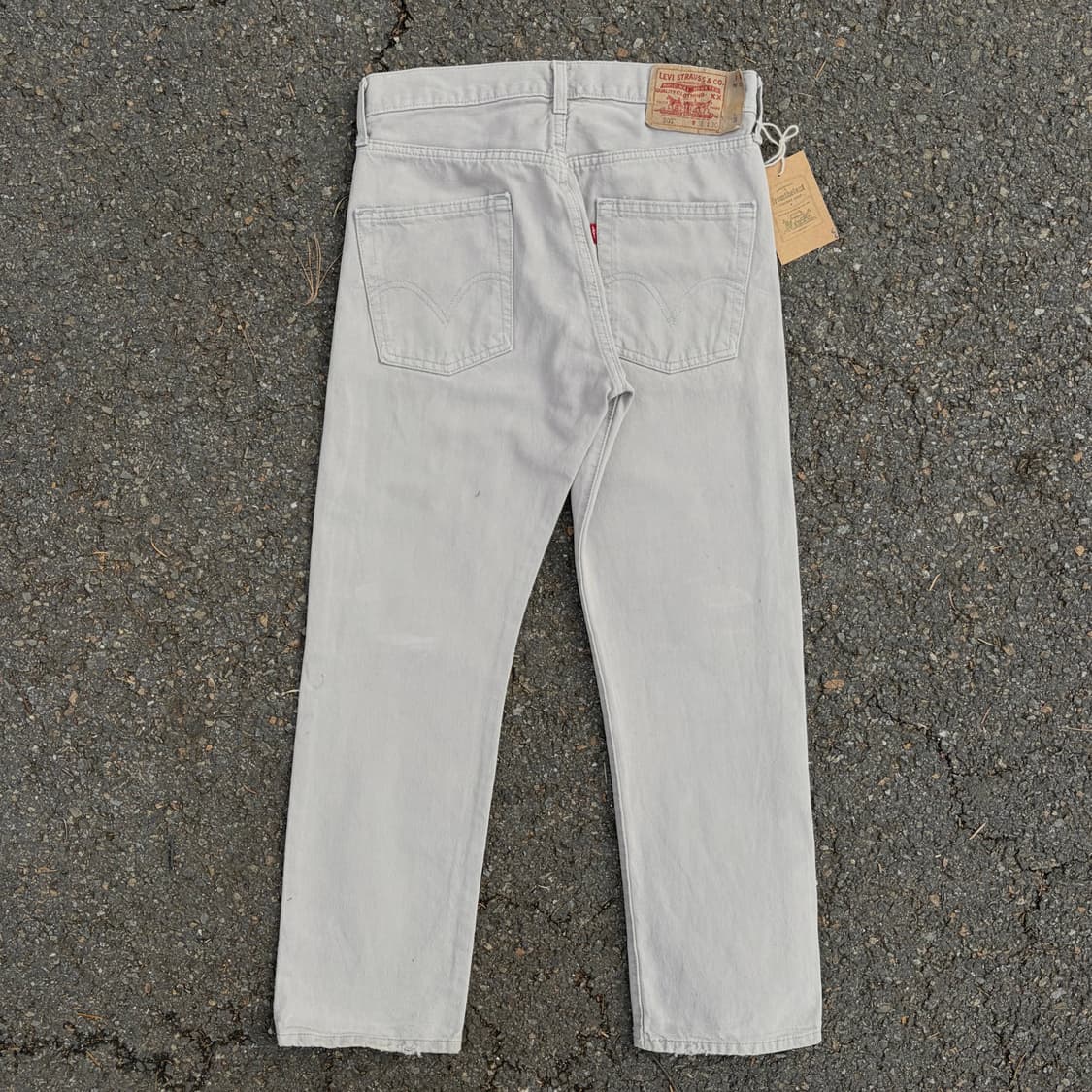 00s 리바이스 501 라이트 그레이 워싱 데님 (32)   상품이미지2
