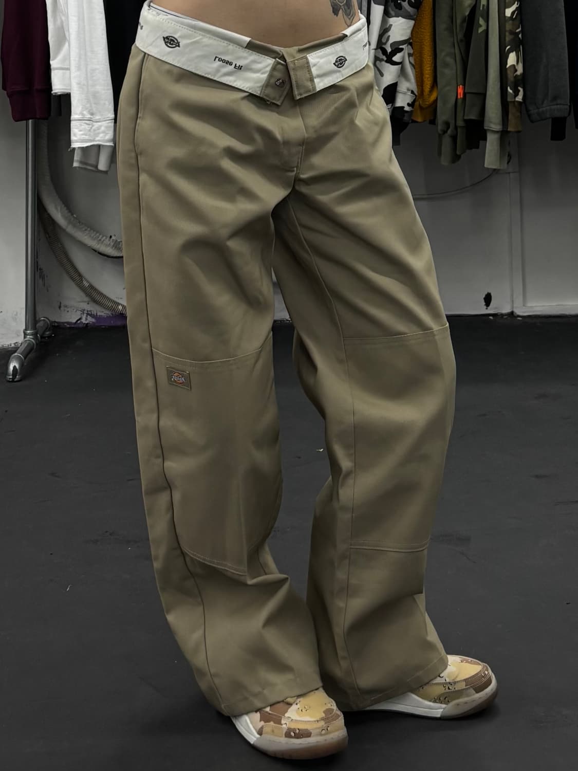 디키즈 베이지 더블니 팬츠 상품이미지1