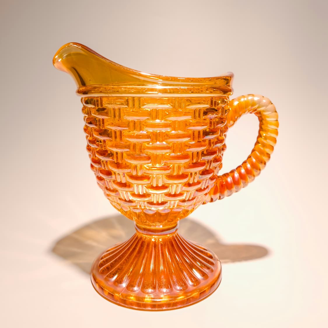 60s Imperial Glass Carnival Pitcher 상품이미지2