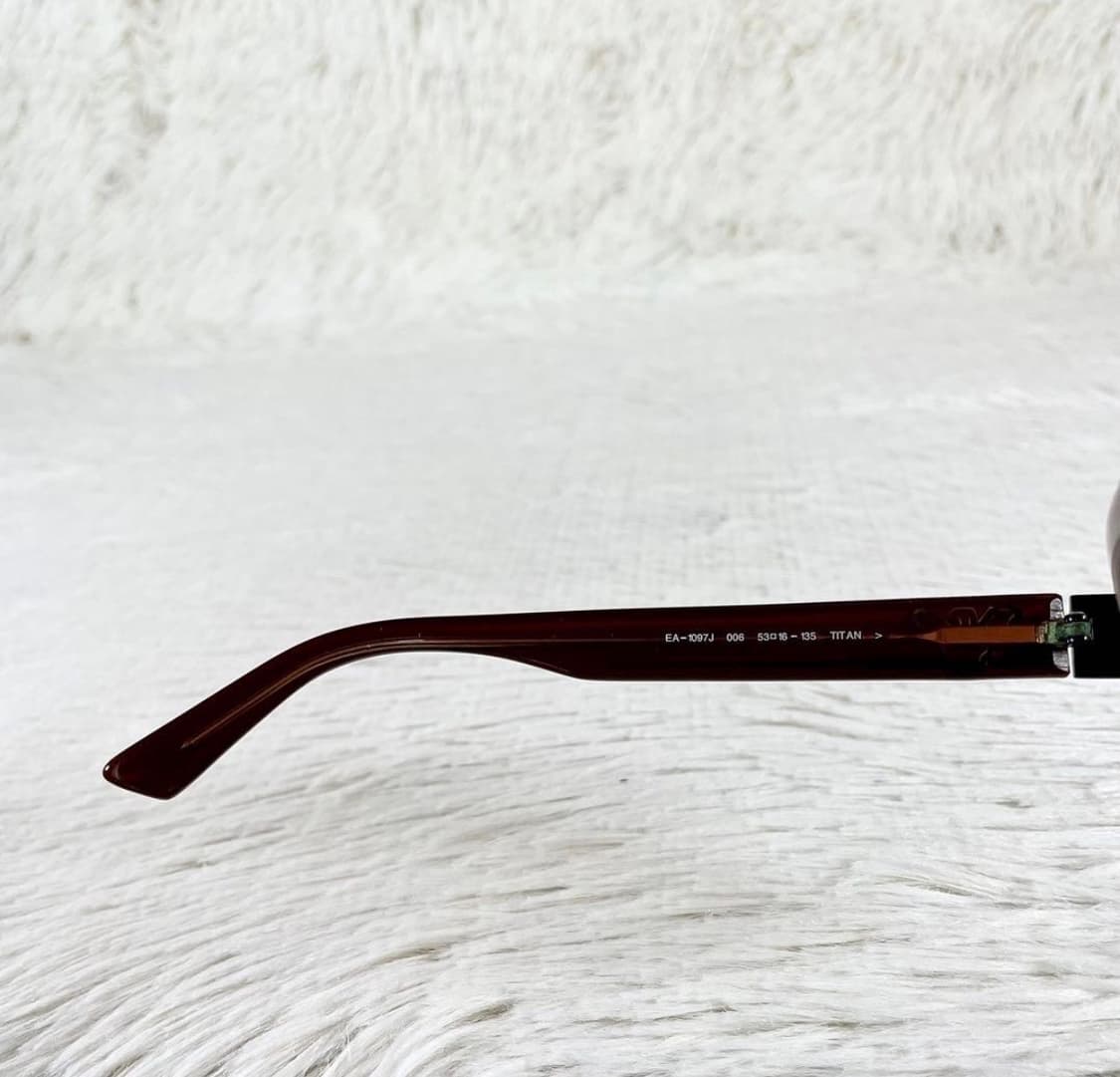 엠포리오 알마니 2000년대 긱시크 티타늄 안경태 신품 상품이미지4