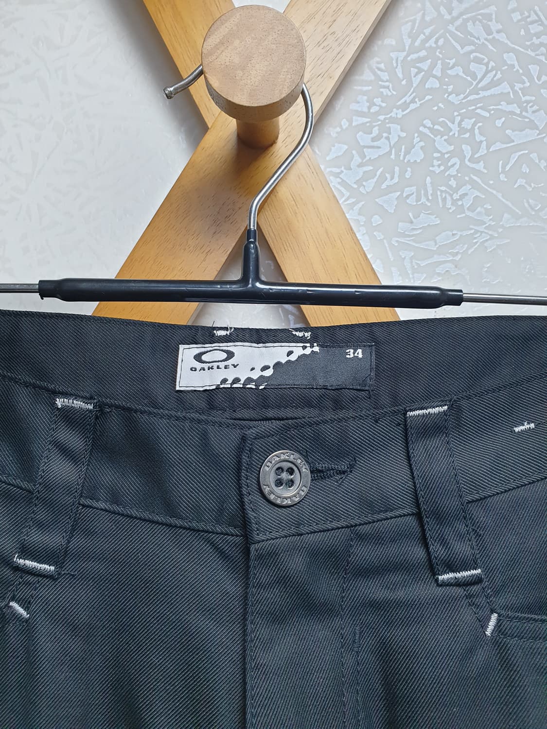 [남34] 오클리 블랙 남성 스판 바지 상품이미지4