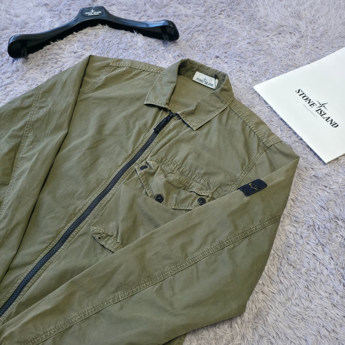 {클로젯}[L][백화점판]스톤아일랜드 오버셔츠 자켓 상품이미지2