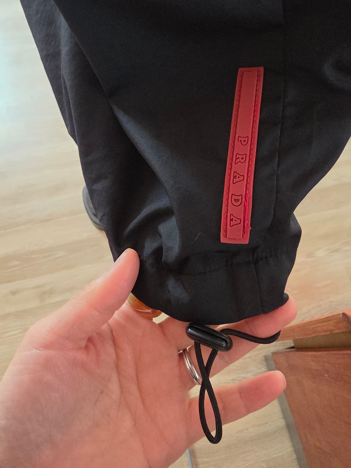 프라다 빈티지 반팔 바람막이 (모자x) 상품이미지5