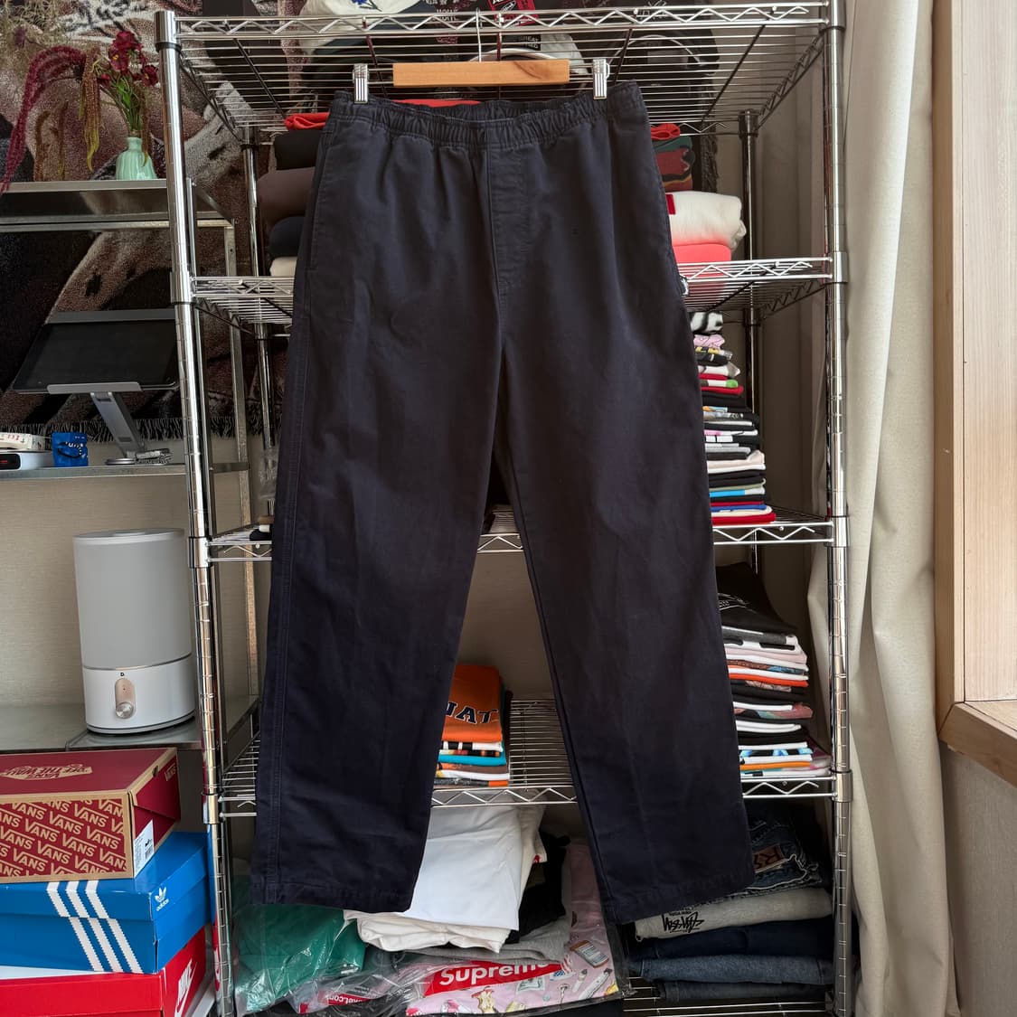 스투시 비치 팬츠 네이비 상품이미지4