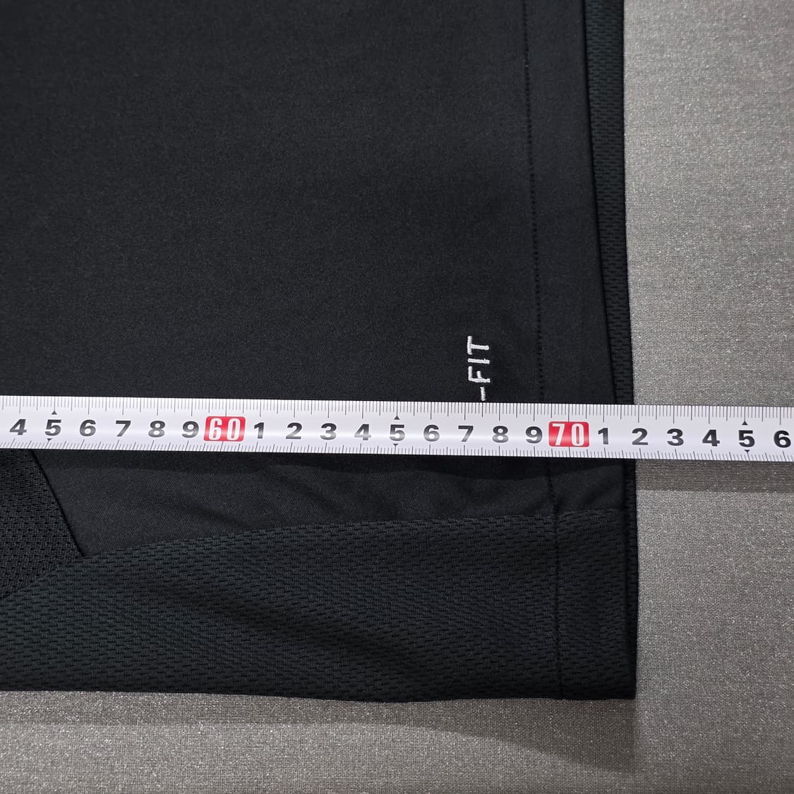 XL 나이키 드라이핏 기능성 반팔티셔츠 블랙 그레이 상품이미지6