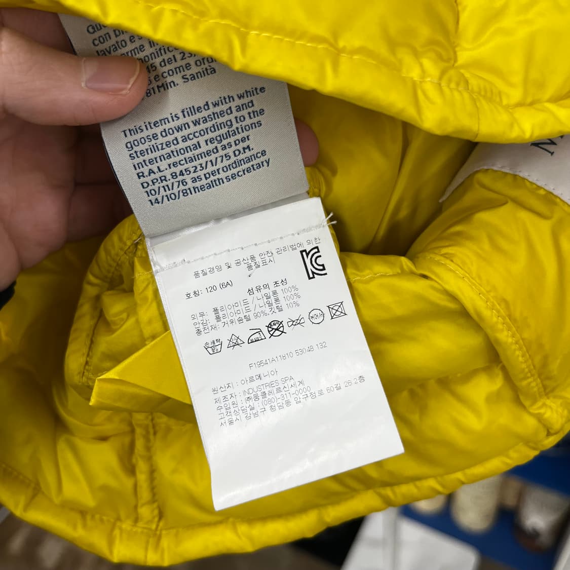 몽클레어 키즈 패딩 베스트 6y 상품이미지5