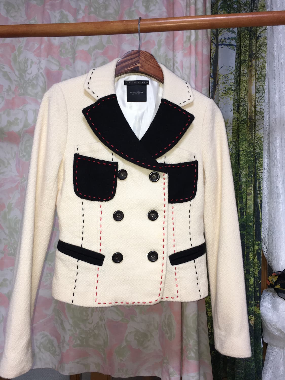 스티치 빈티지 자켓 상품이미지3